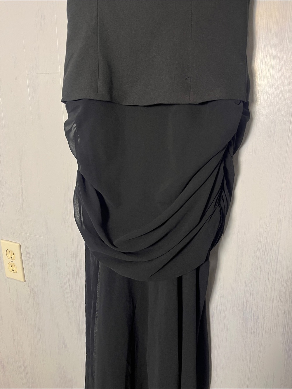 New Fashion Nova Love Language Drop Waist Maxi Dress Size XS - Picture 6 of 9